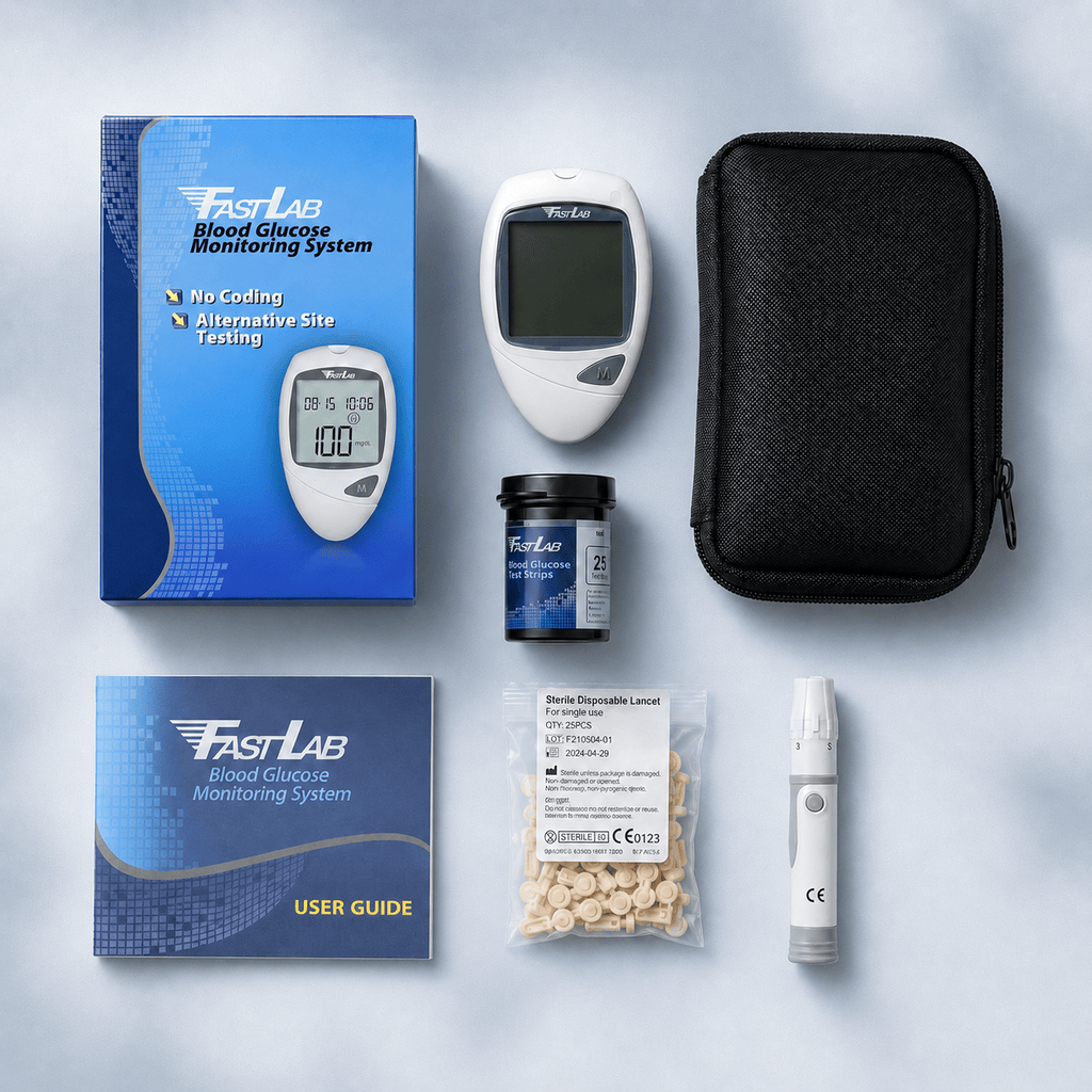 Fast Lab Blood Glucose Monitoring System