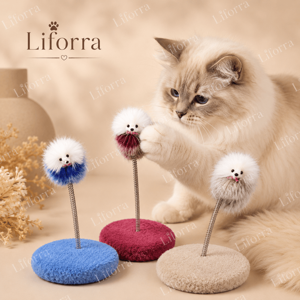 Spring Mouse Cat Toy  | Interactive Cat Play Toy – Liforra