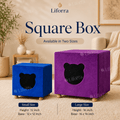 Square Box Cat House
