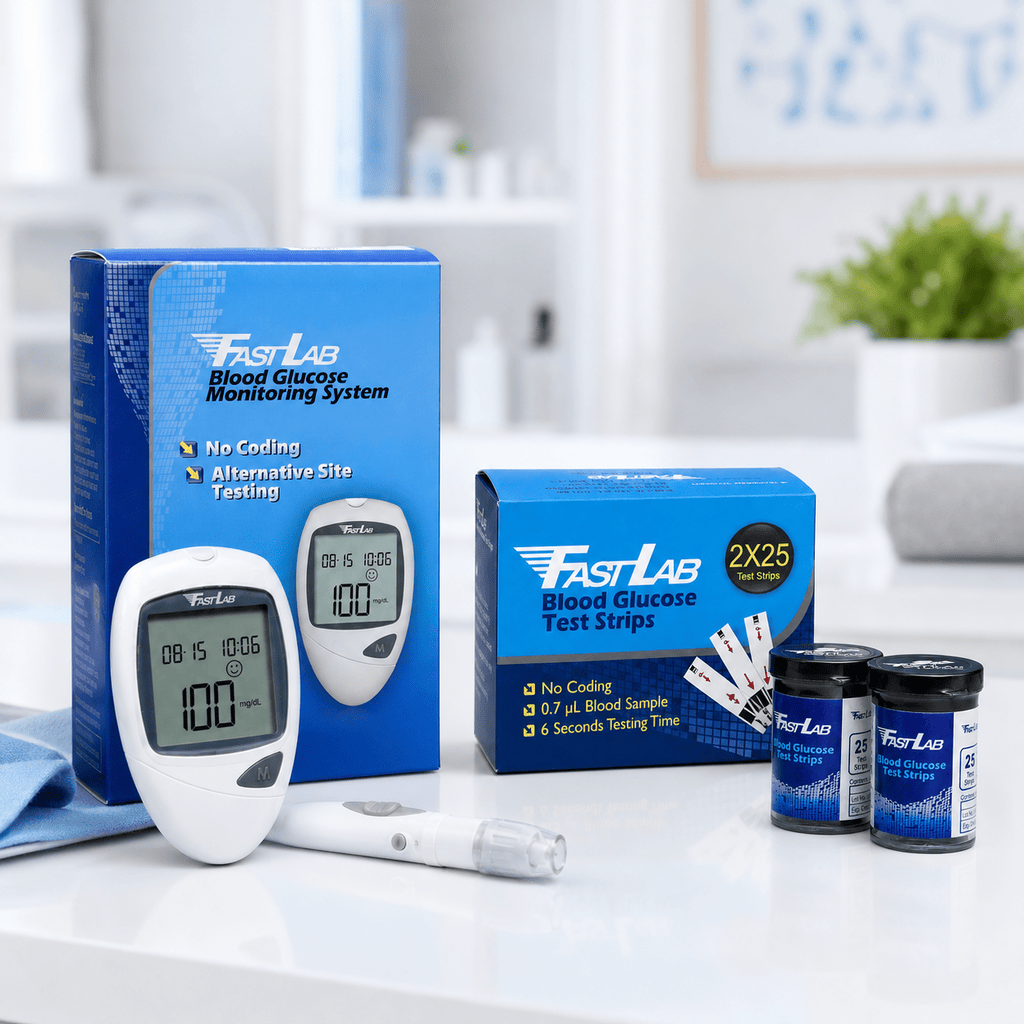 Fast Lab Blood Glucose Monitoring System