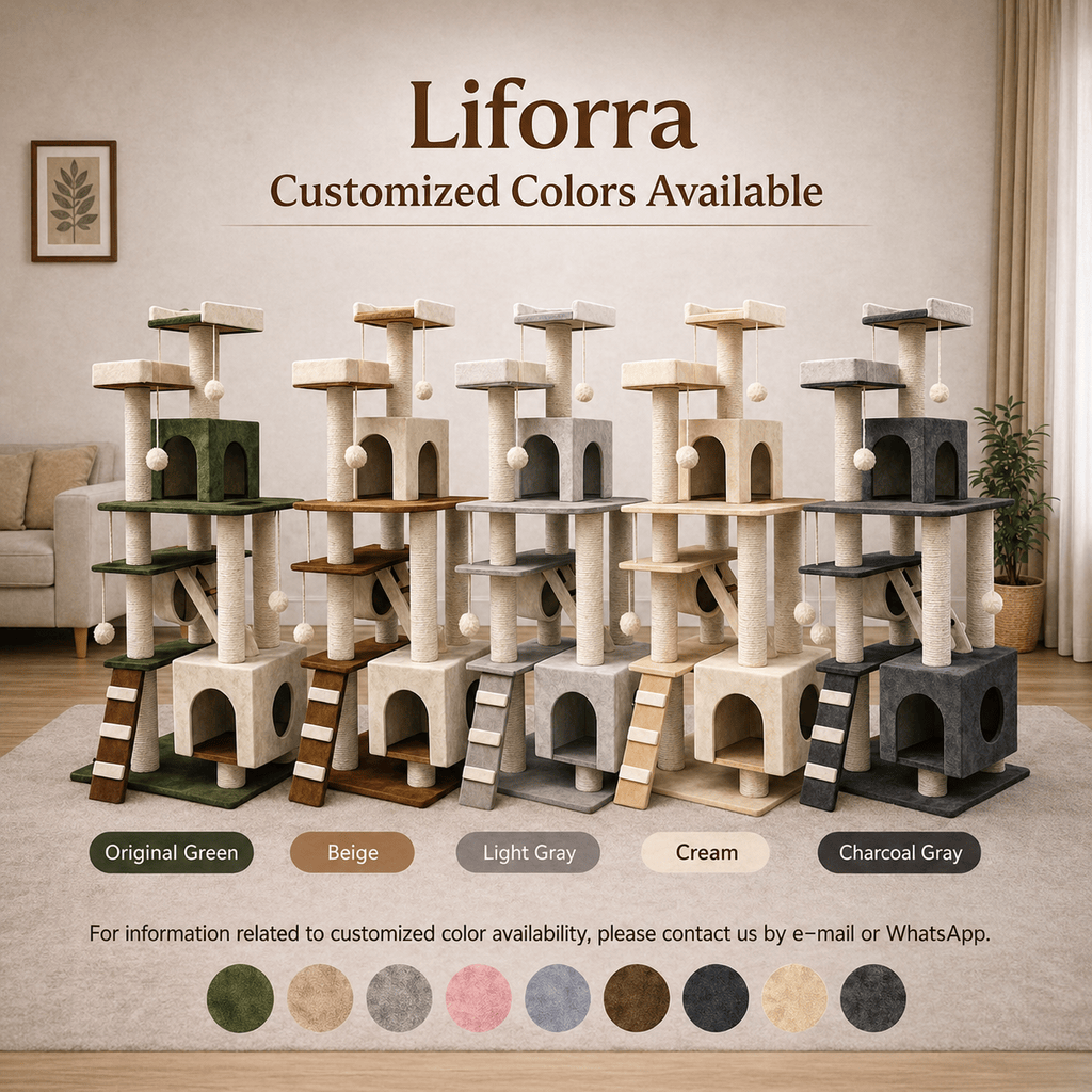 Luxury Multi-Level Cat Castle