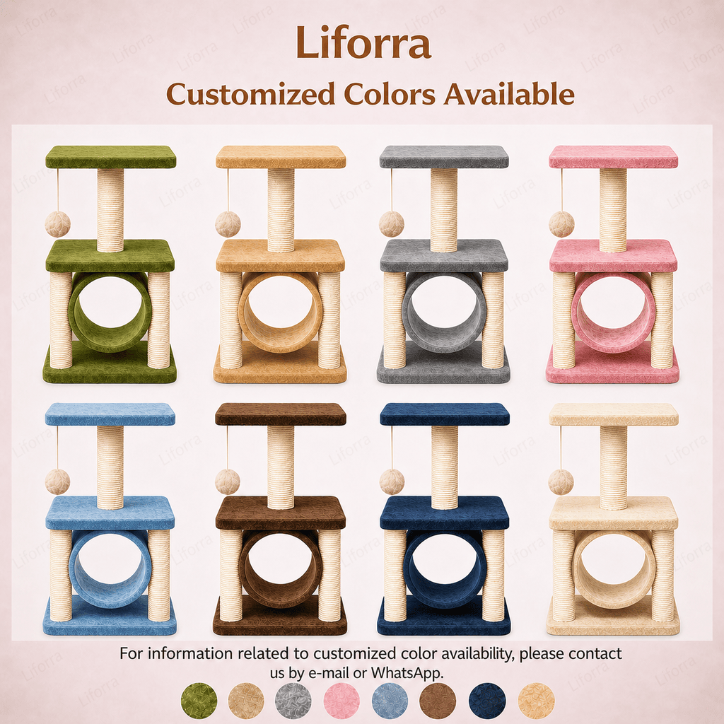 Double Center Round Scratch Post