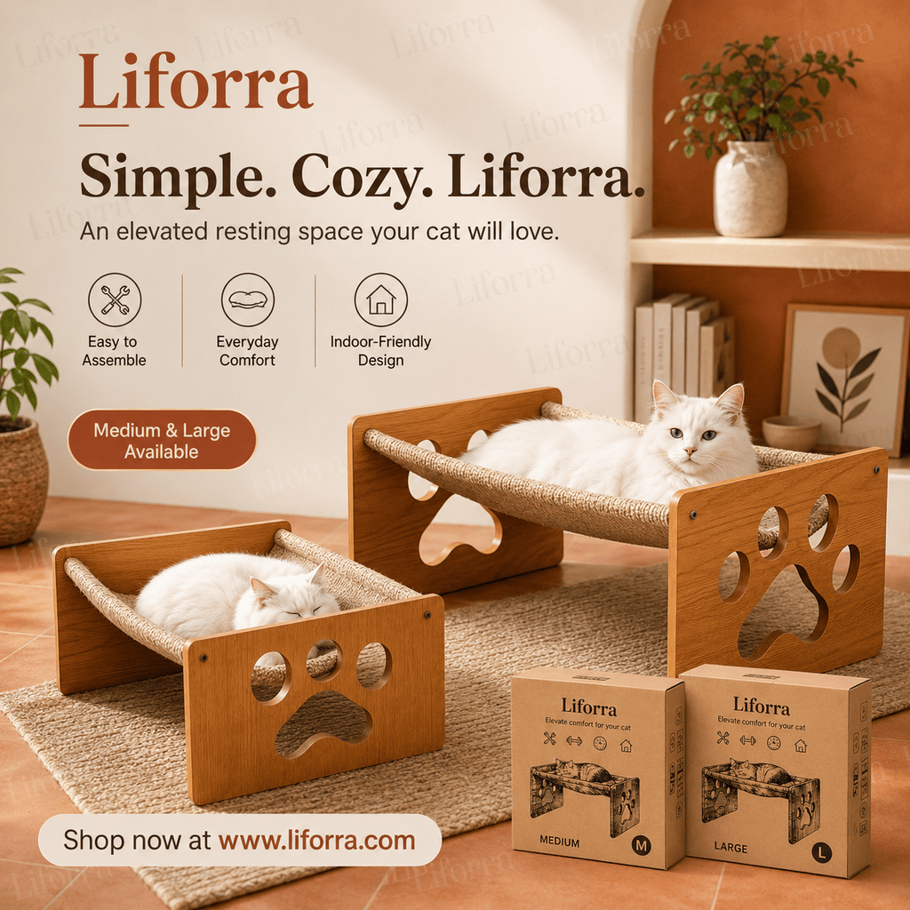 Liforra Wooden Pet Bed