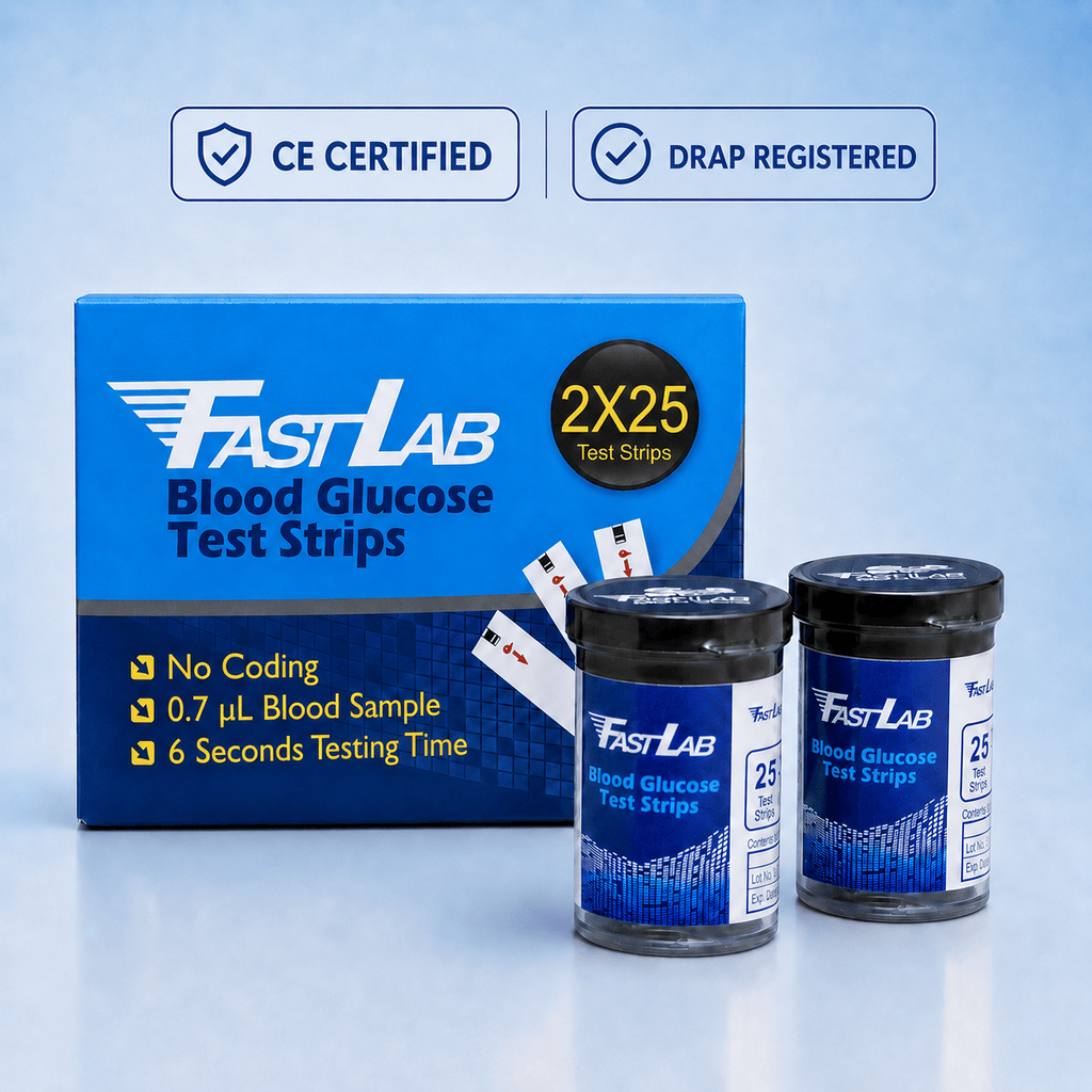 Fast Lab Blood Glucose Test Strips