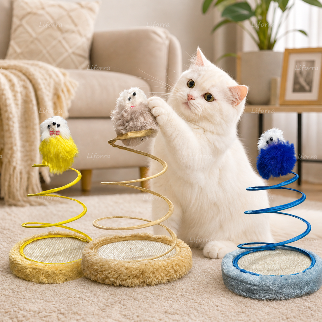 Spiral Mouse Toy
